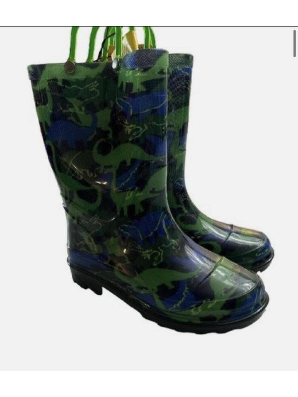 Timberland Waterproof Light-Weight Camouflage Rain Boots size 7-8 kids